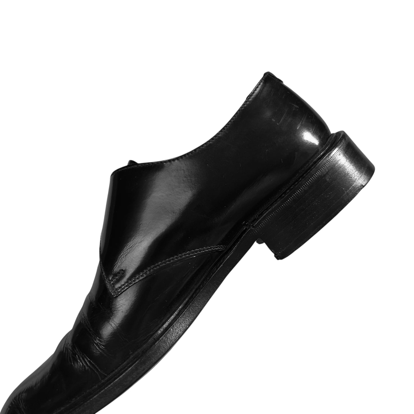 Prada Squared Monk Strap Derbies