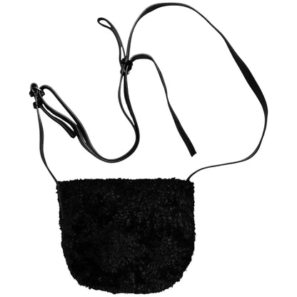 Ann Demeulemeester Curly Shearling Pouch Bag - AW17
