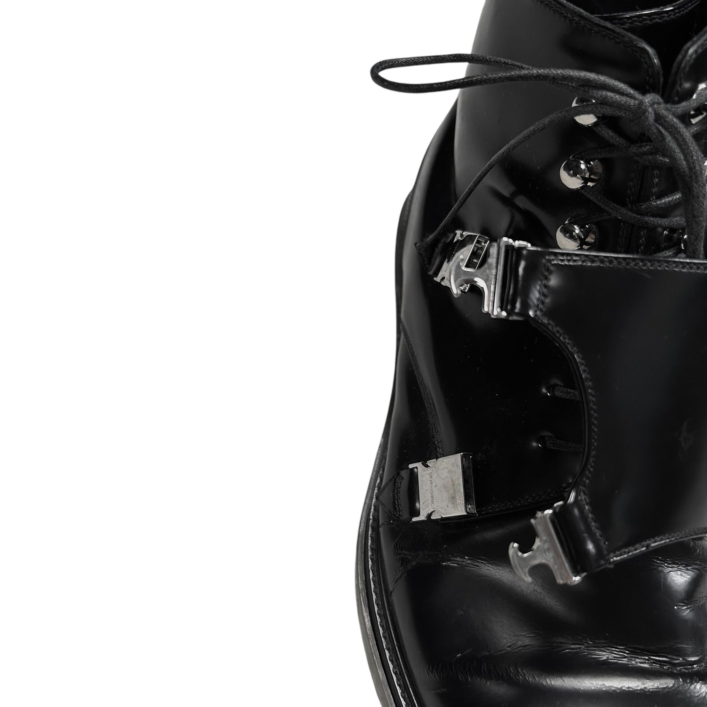 Dior Homme Belt Flap Stud Boots - AW13