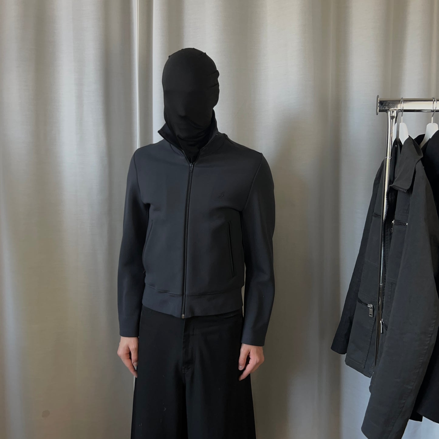 Balenciaga Off Shoulder Track Jacket - AW16