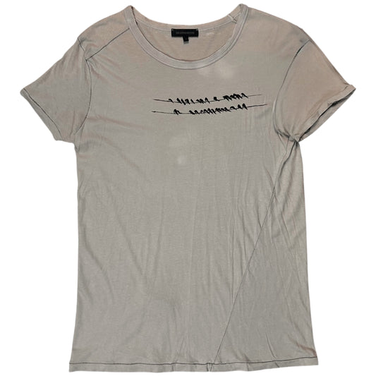 Ann Demeulemeester Birds On A Wire T-Shirt - SS11
