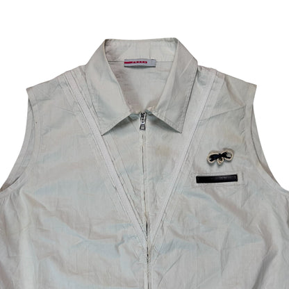 Prada Broche Blouson Vest - SS00