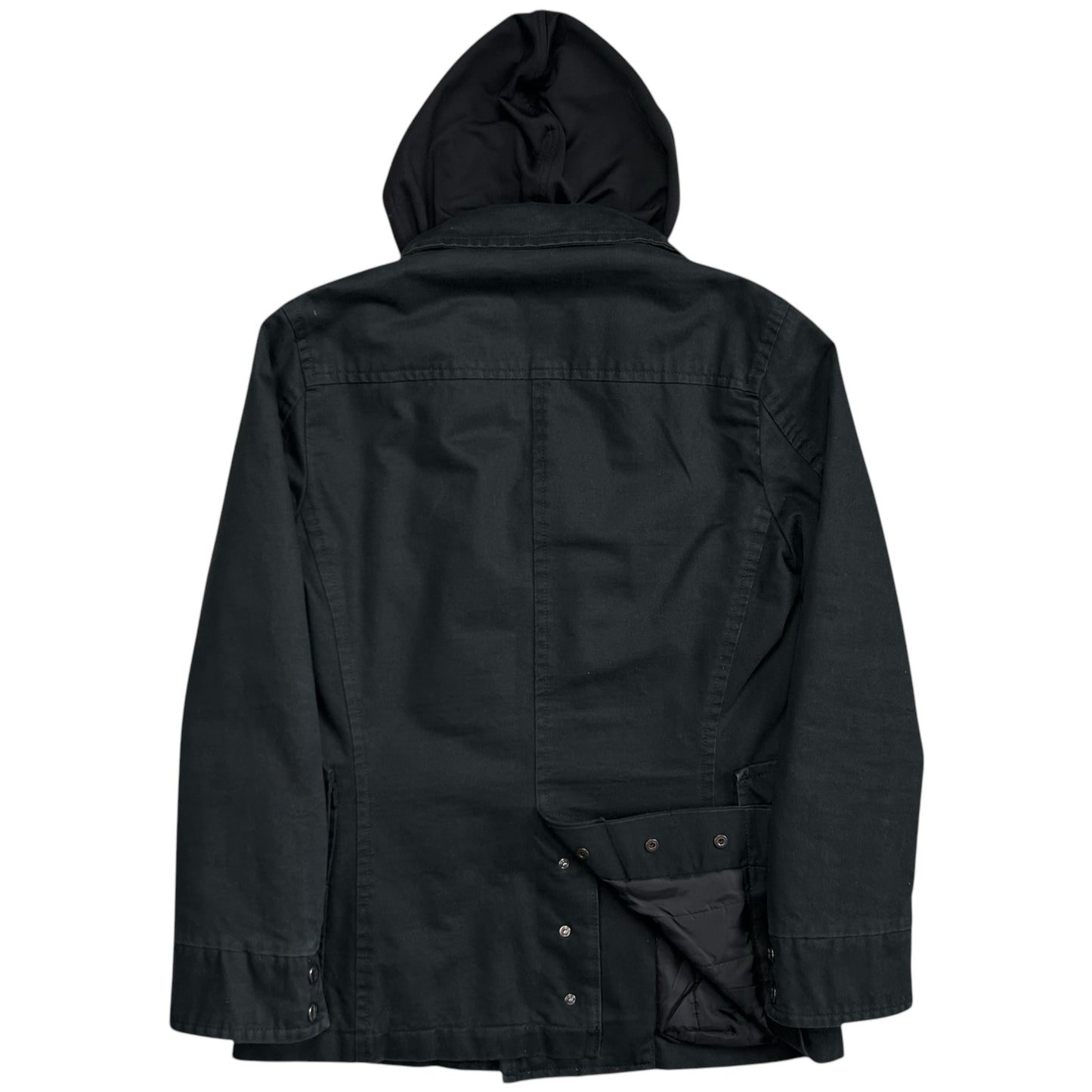 Dirk Bikkembergs Multi Pocket Hooded Caban Jacket