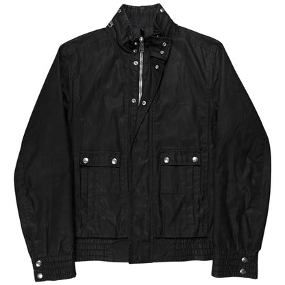 Dior Homme Lumiere Du Nord Coated Cargo Flight Jacket - AW08
