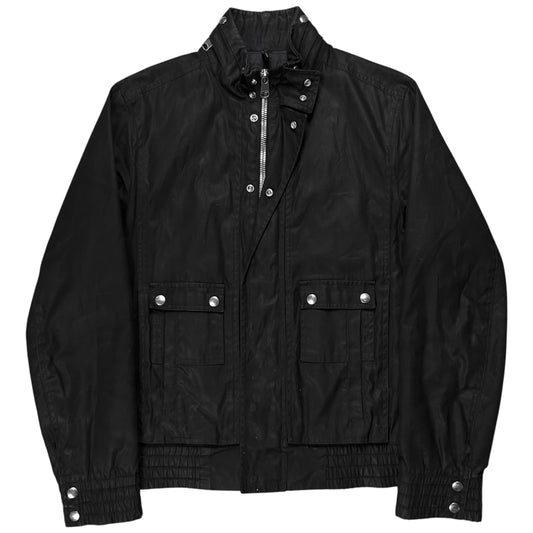 Dior Homme Lumiere Du Nord Coated Cargo Flight Jacket - AW08