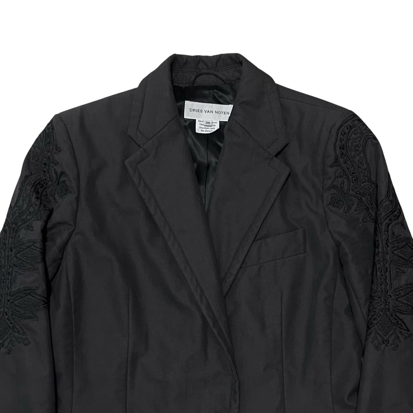 Dries Van Noten Sleeve Embroidery Blazer - AW10