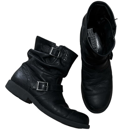 Dirk Bikkembergs Engineer Strap Slouch Boots