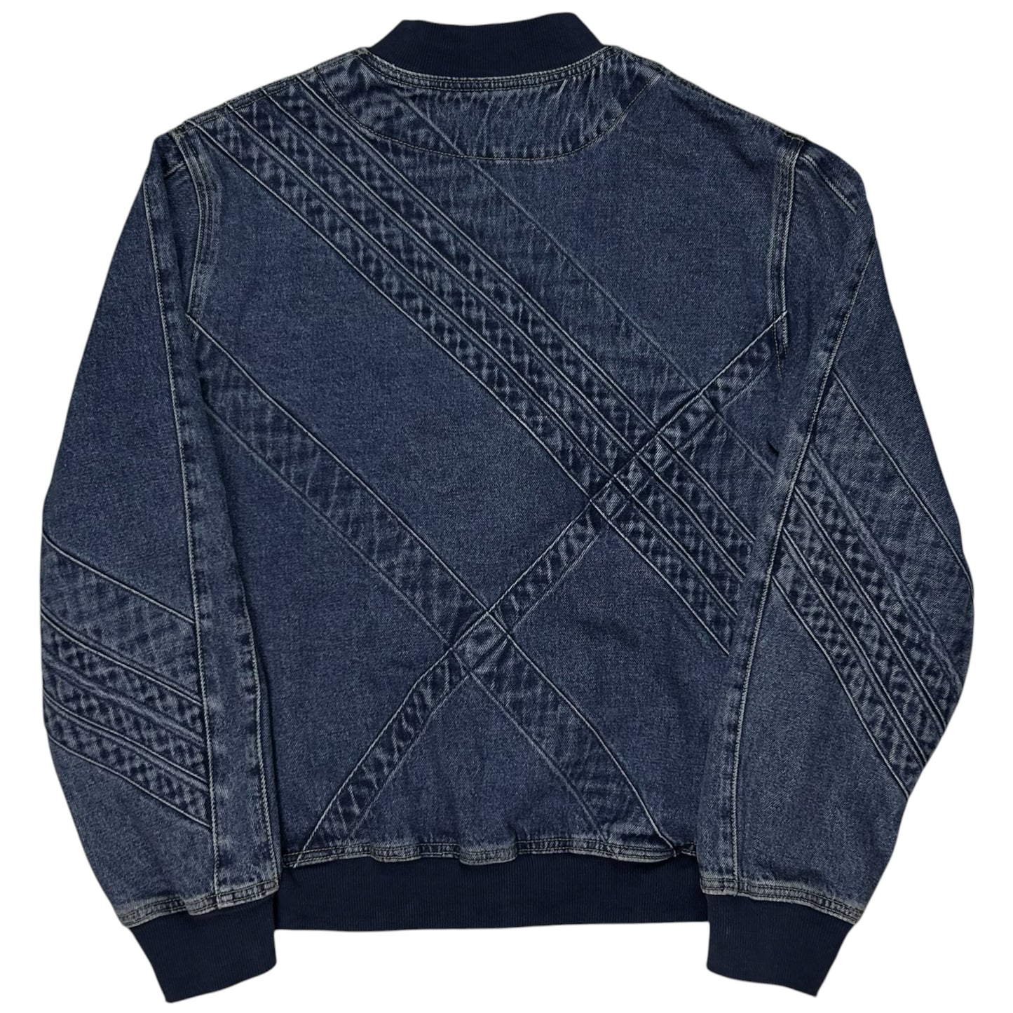 Stefan Cooke Quilted Denim Bomber Jacket - AW21