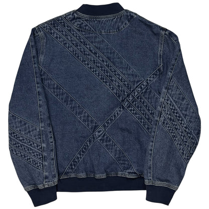 Stefan Cooke Quilted Denim Bomber Jacket - AW21