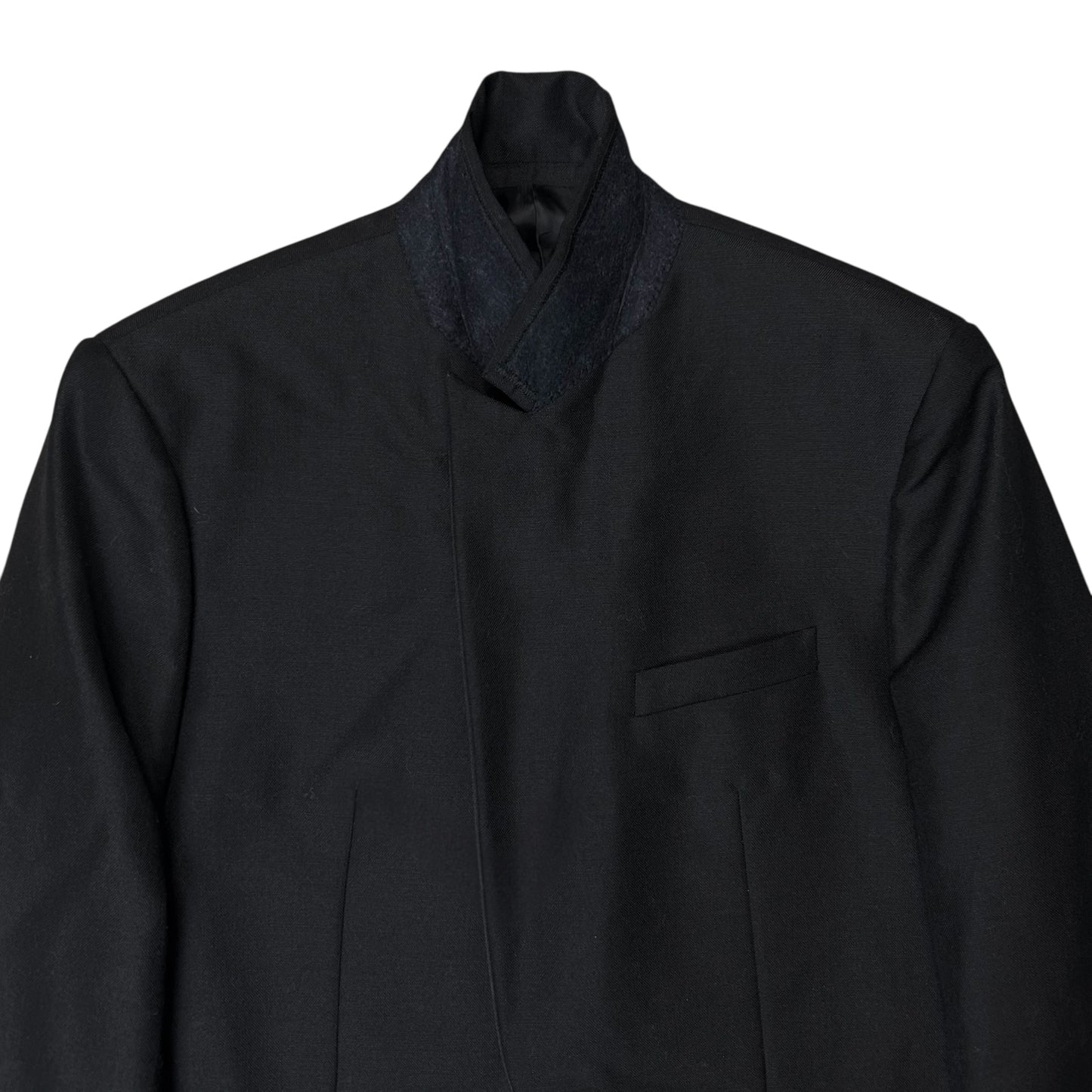 Balenciaga Peak Lapel Mohair Blazer - SS08