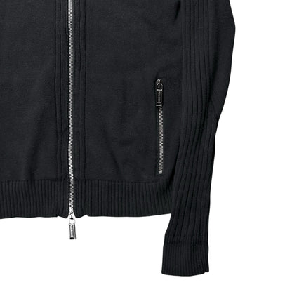 Dirk Bikkembergs Multi Zip Cargo Rib Knit Sweater - SS08