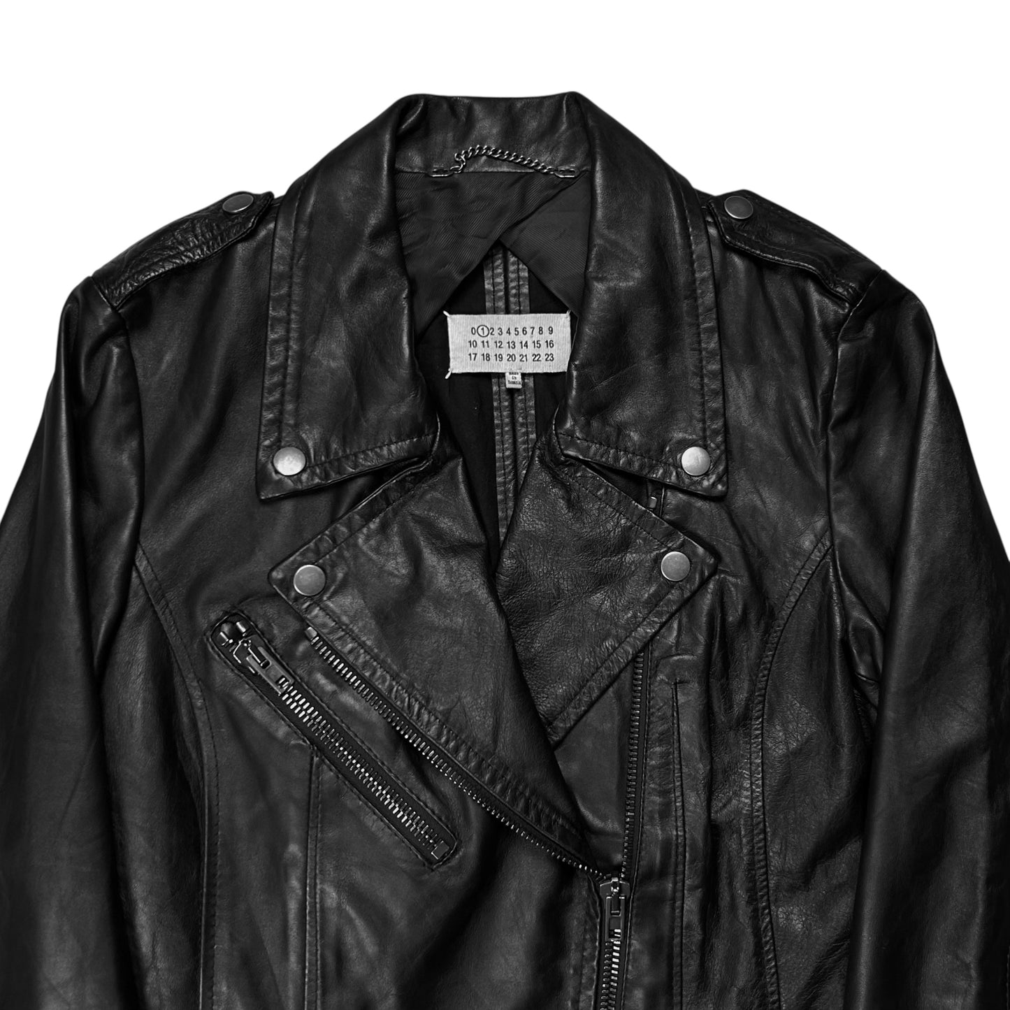 Maison Martin Margiela Perfecto Veal Leather Jacket - AW13
