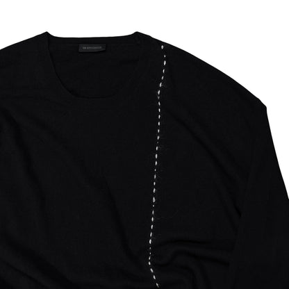 Ann Demeulemeester Visible Stitch Wool Sweater - AW21