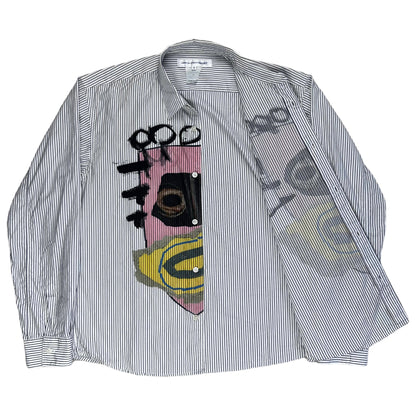 Comme des Garcons Shirt Printed Mask Sample Shirt