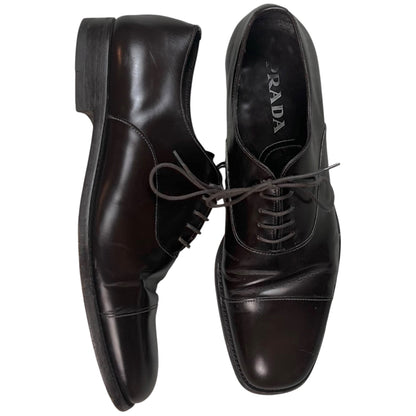Prada Square Toe Derbies