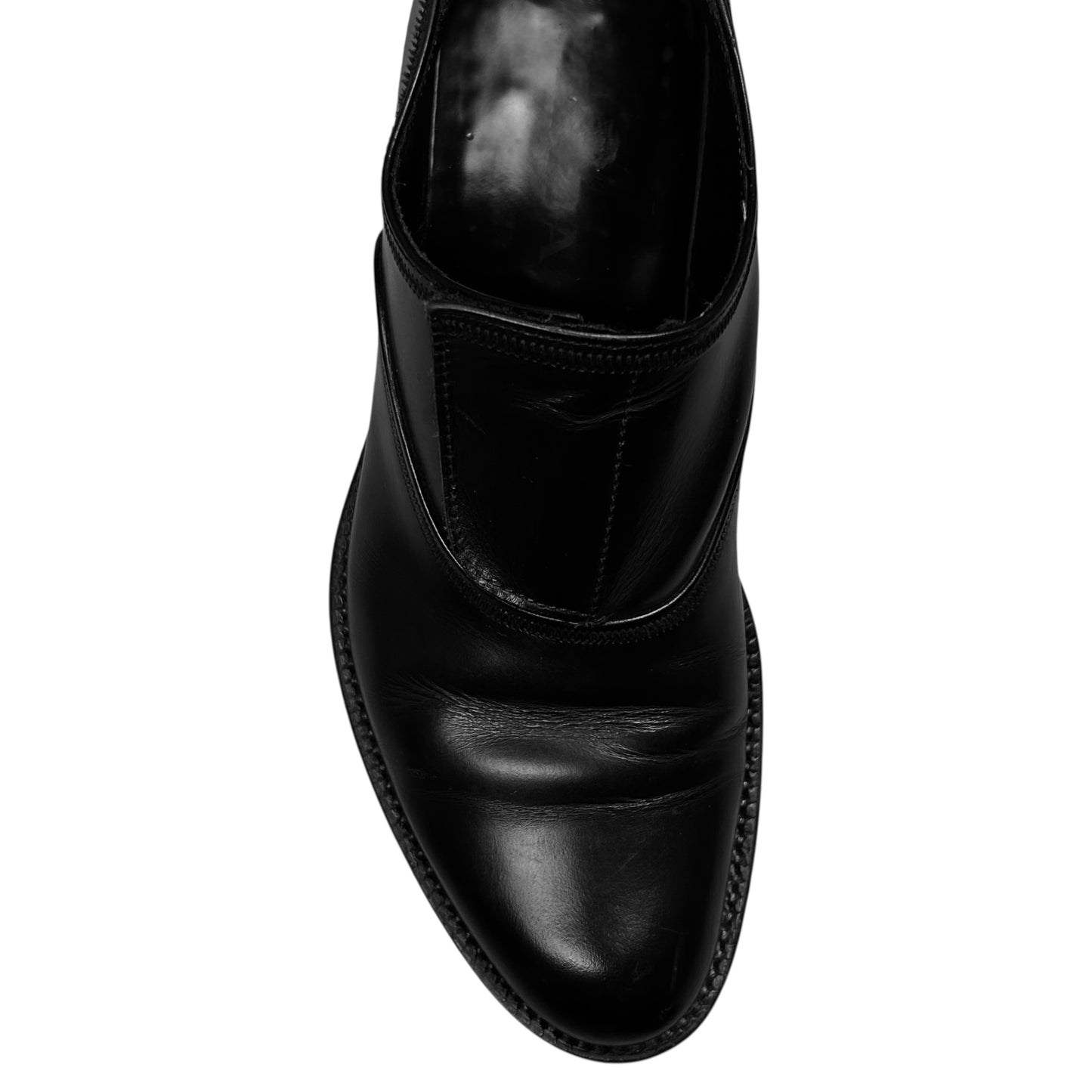 Prada Velcro Flap Derbies