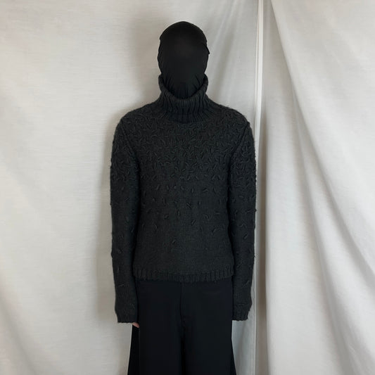 Jil Sander by Raf Simons Mites Turtleneck Knit Sweater - AW09