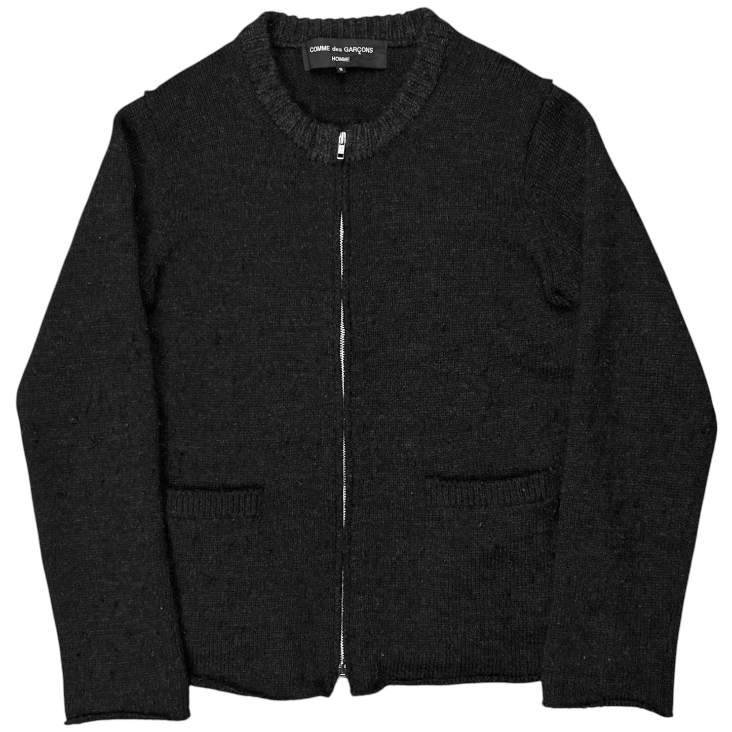 Comme des Garcons Homme Fuzzy Zip Cardigan - AW04