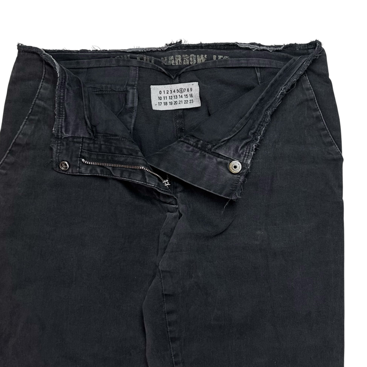 Maison Martin Margiela Cut Off Waist Work Pants - AW03