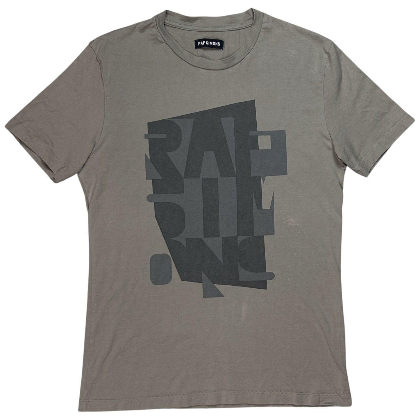Raf Simons Geometric Block Print T-Shirt - SS13
