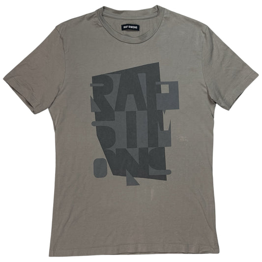 Raf Simons Geometric Block Print T-Shirt - SS13