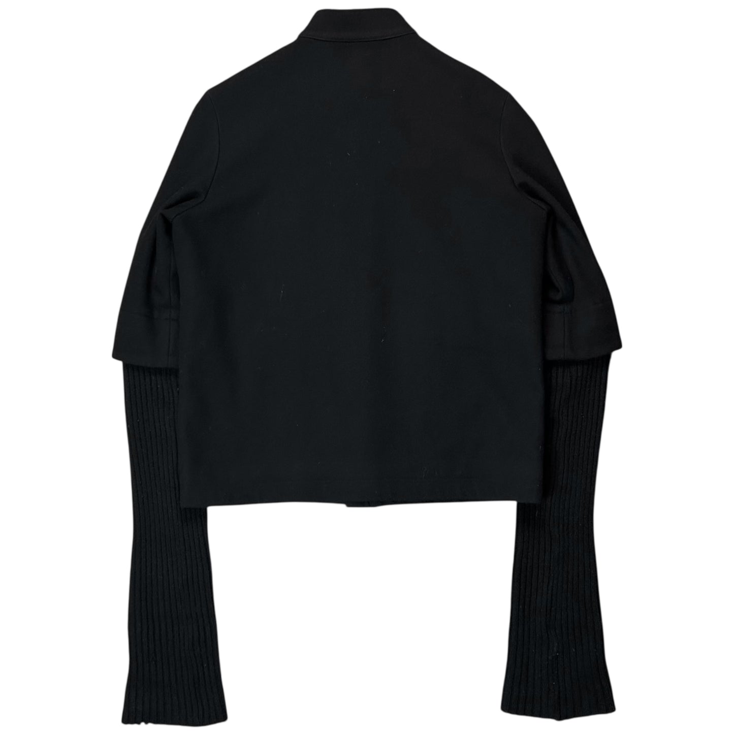 Y‘s by Yohji Yamamoto Extended Rib Sleeve Bomber Jacket - AW08