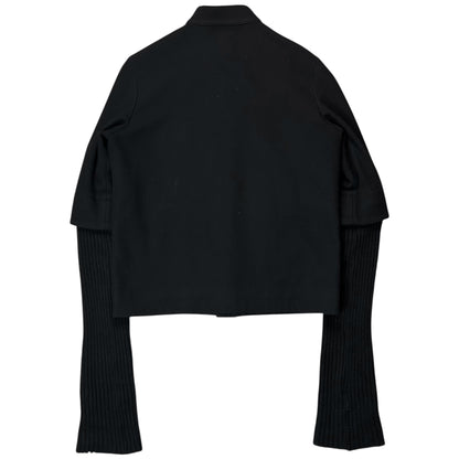 Y‘s by Yohji Yamamoto Extended Rib Sleeve Bomber Jacket - AW08