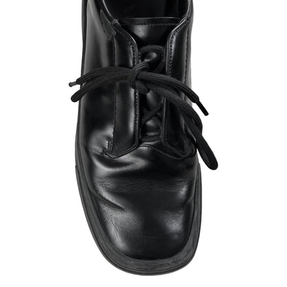 Prada Brushed Leather Plattform Derbies - AW20