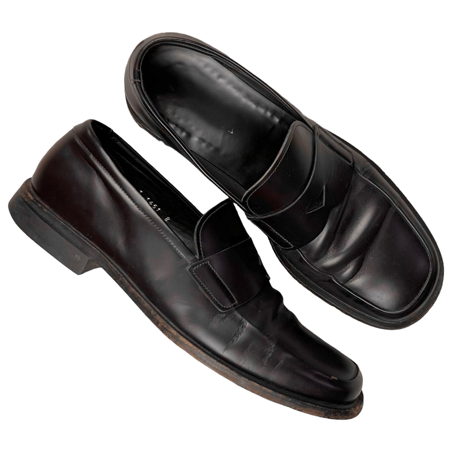 Prada Boxy Penny Loafers