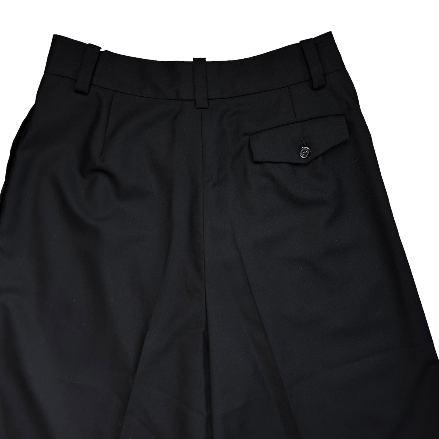 Raf Simons Double Pleated A-Line Shorts - SS22