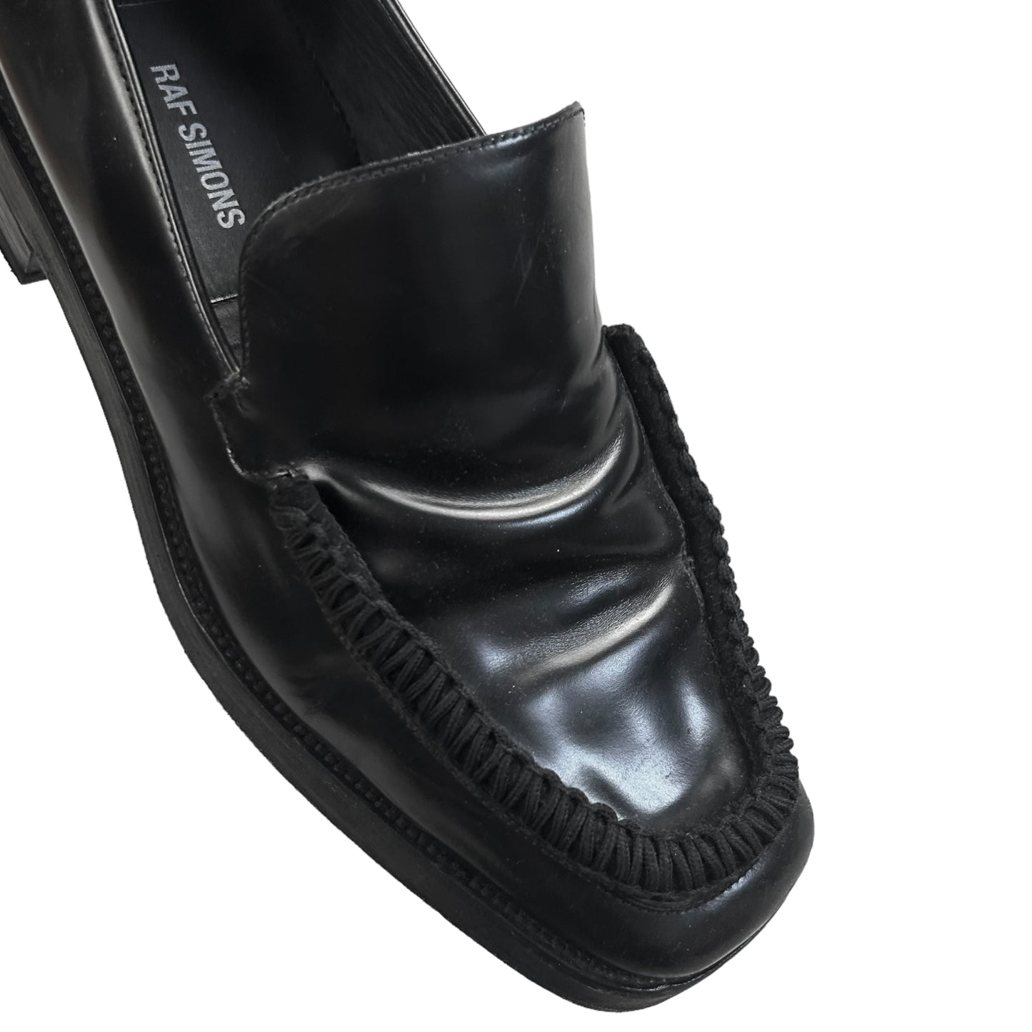 Raf Simons Embroidered Runway Loafers - AW17