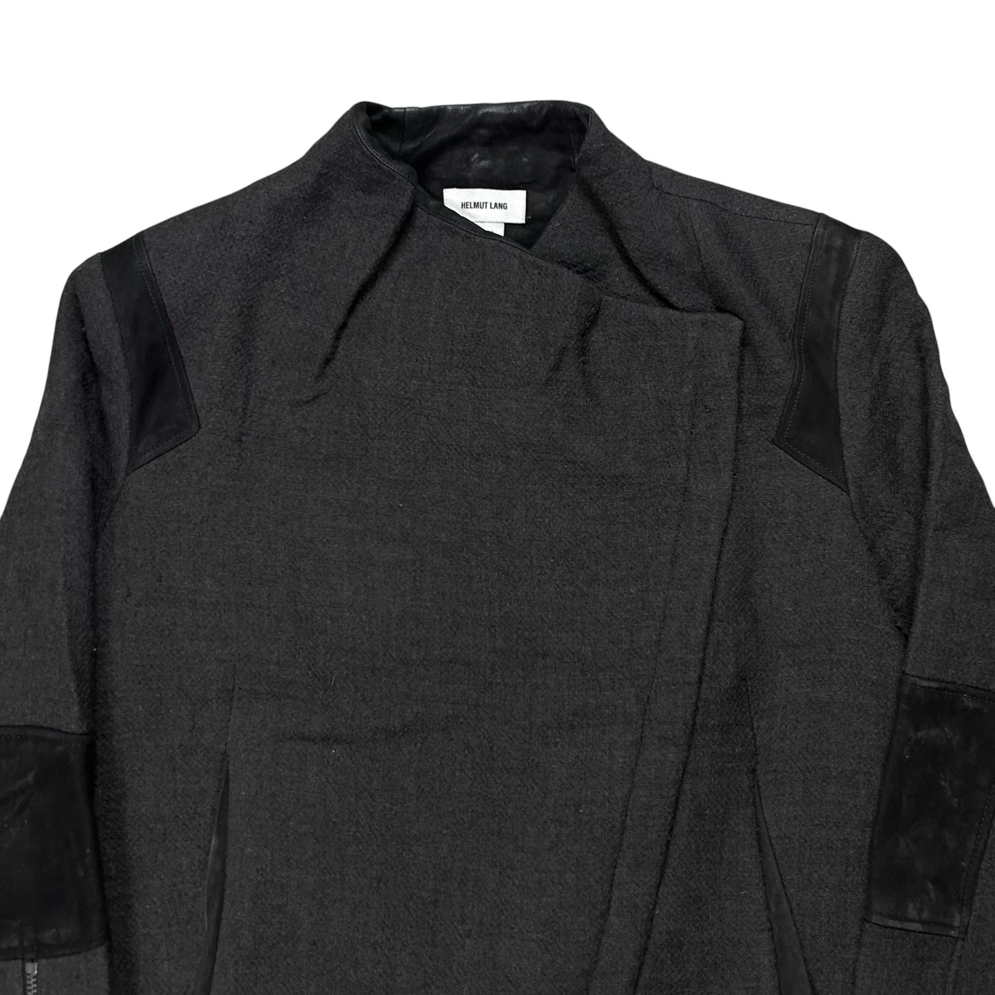 Helmut Lang Strata Moto Wool Jacket - AW11