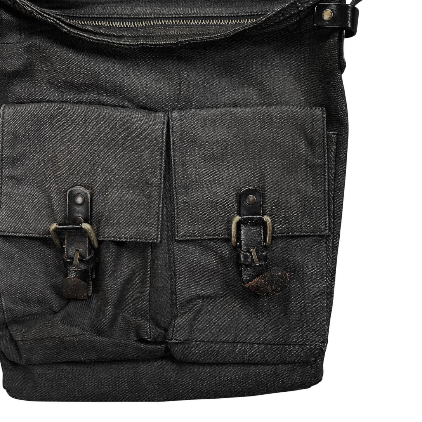 Dries Van Noten Cargo Denim Bag