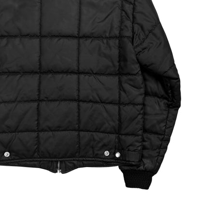 RAF by Raf Simons Sleeve Patch Quilted Bomber Jacket
