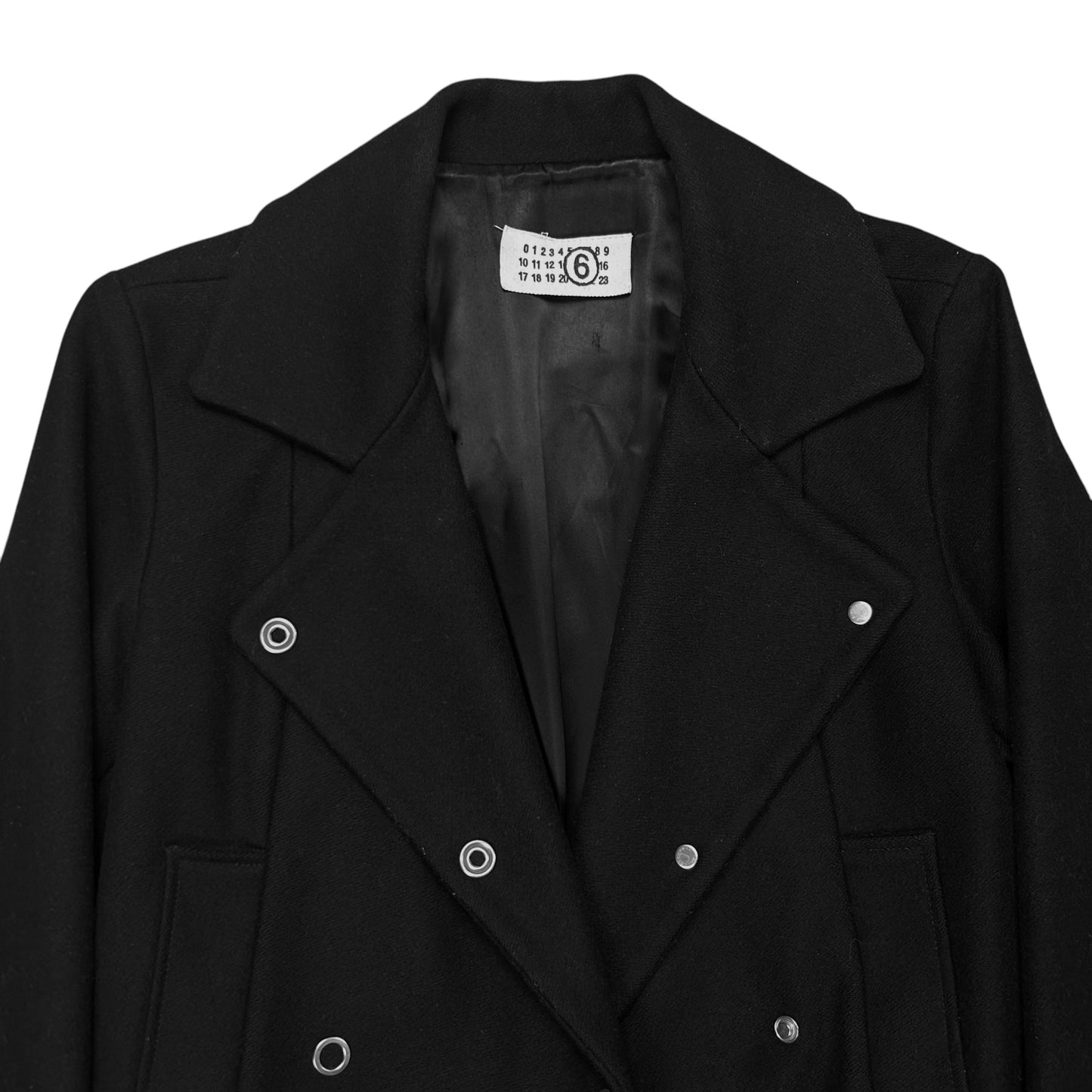 Maison Martin Margiela Deconstructed Ring Snap Wool Jacket - AW06
