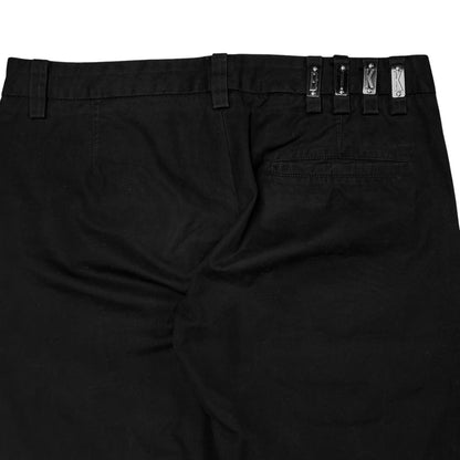 Dirk Bikkembergs Logo Stud Work Pants