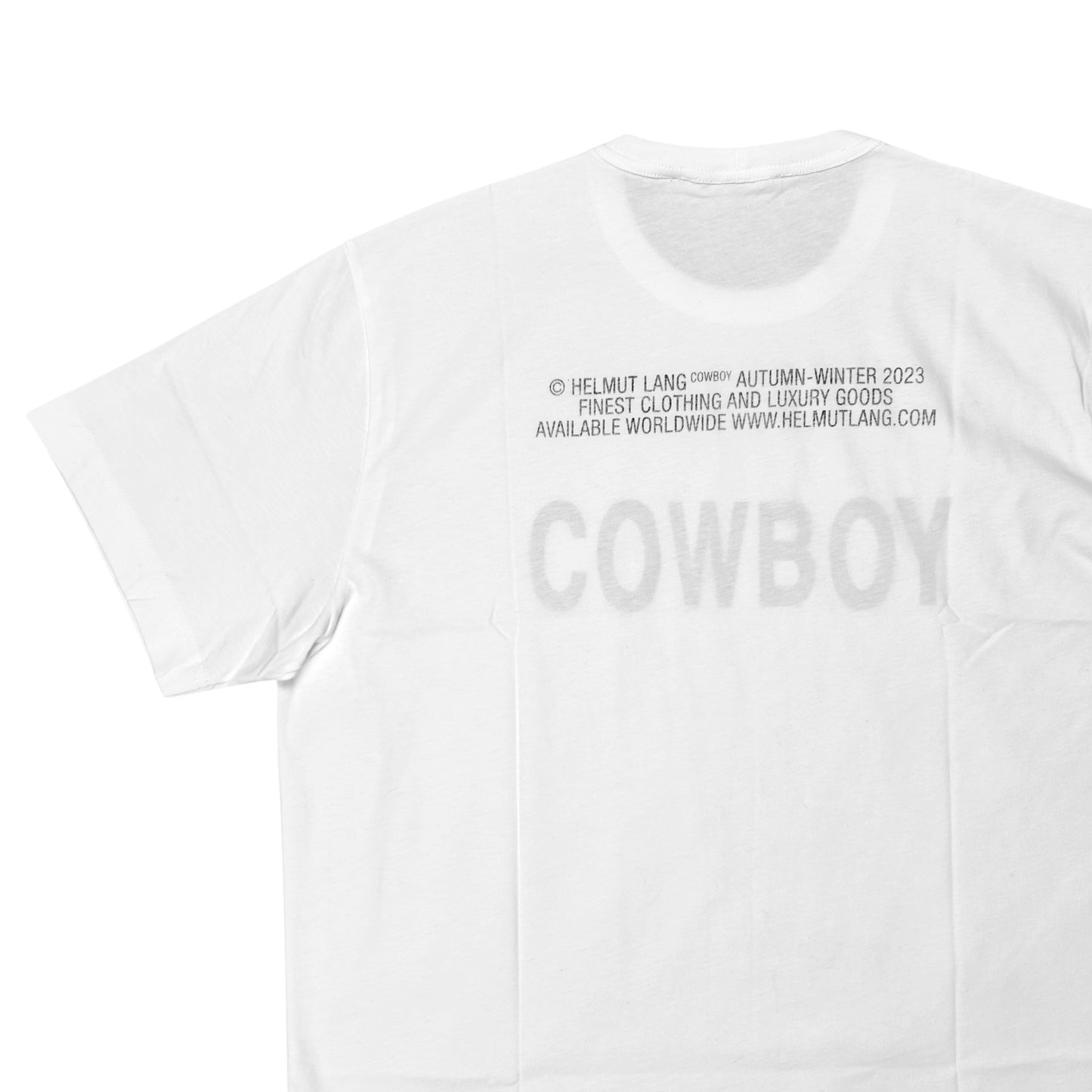 Helmut Lang Cowboy Print T-Shirt - AW23