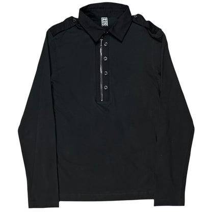Dirk Bikkembergs Half Zip Military Button Top - AW10