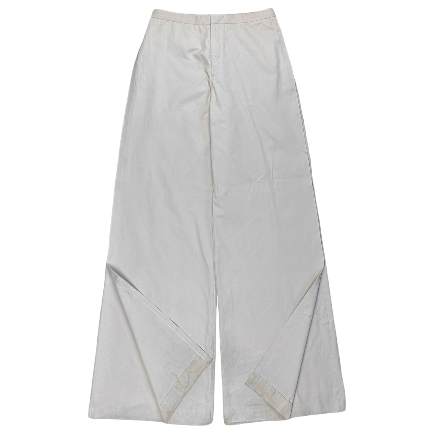 Maison Margiela Wide Double Layered Flap Trousers - AW19