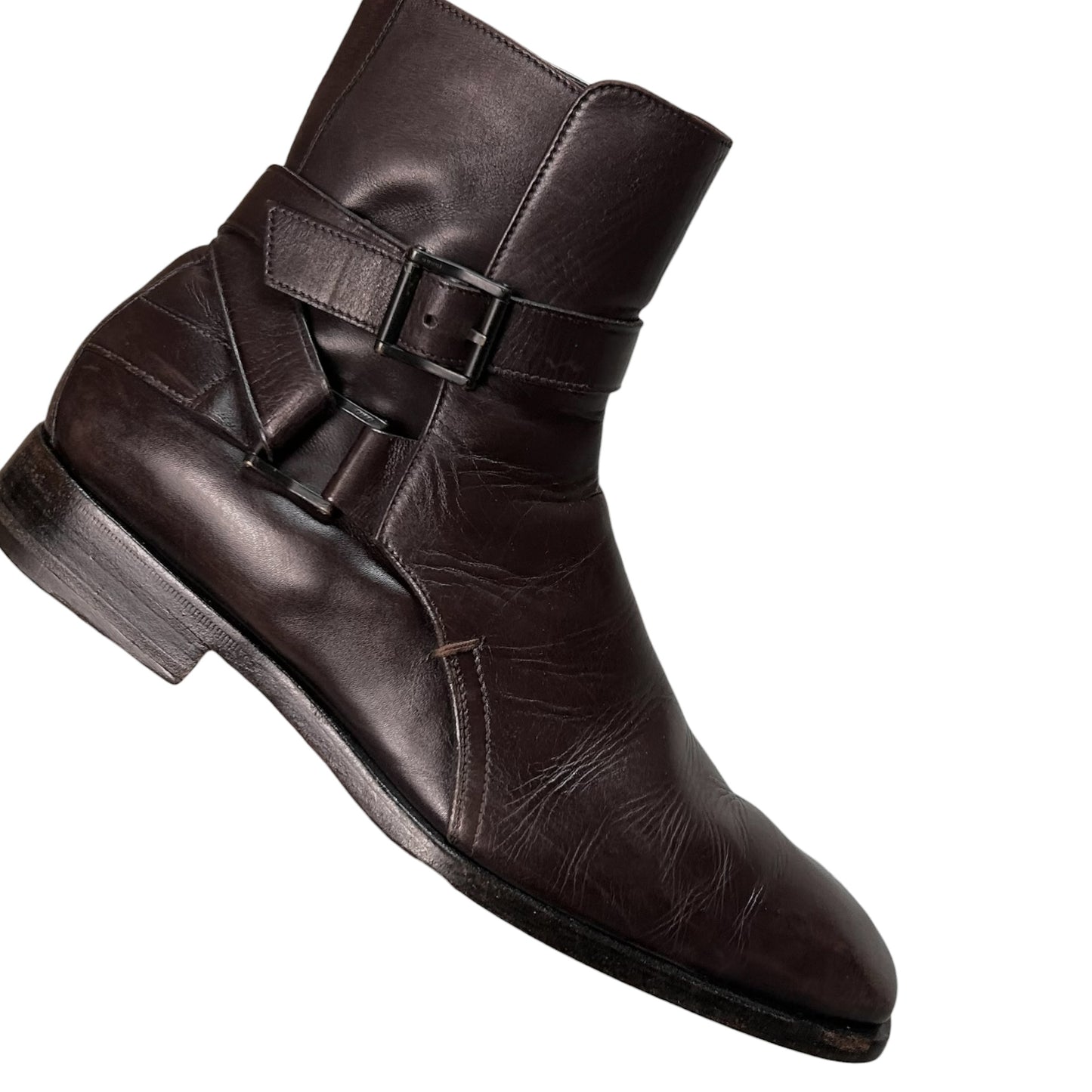 Gucci by Frida Giannini Jodhpur Strap Boots - 2010s