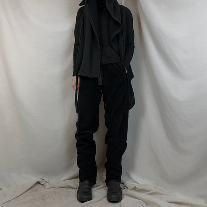 Jil Sander by Raf Simons Velcro Belted Cordurory Pants - AW08