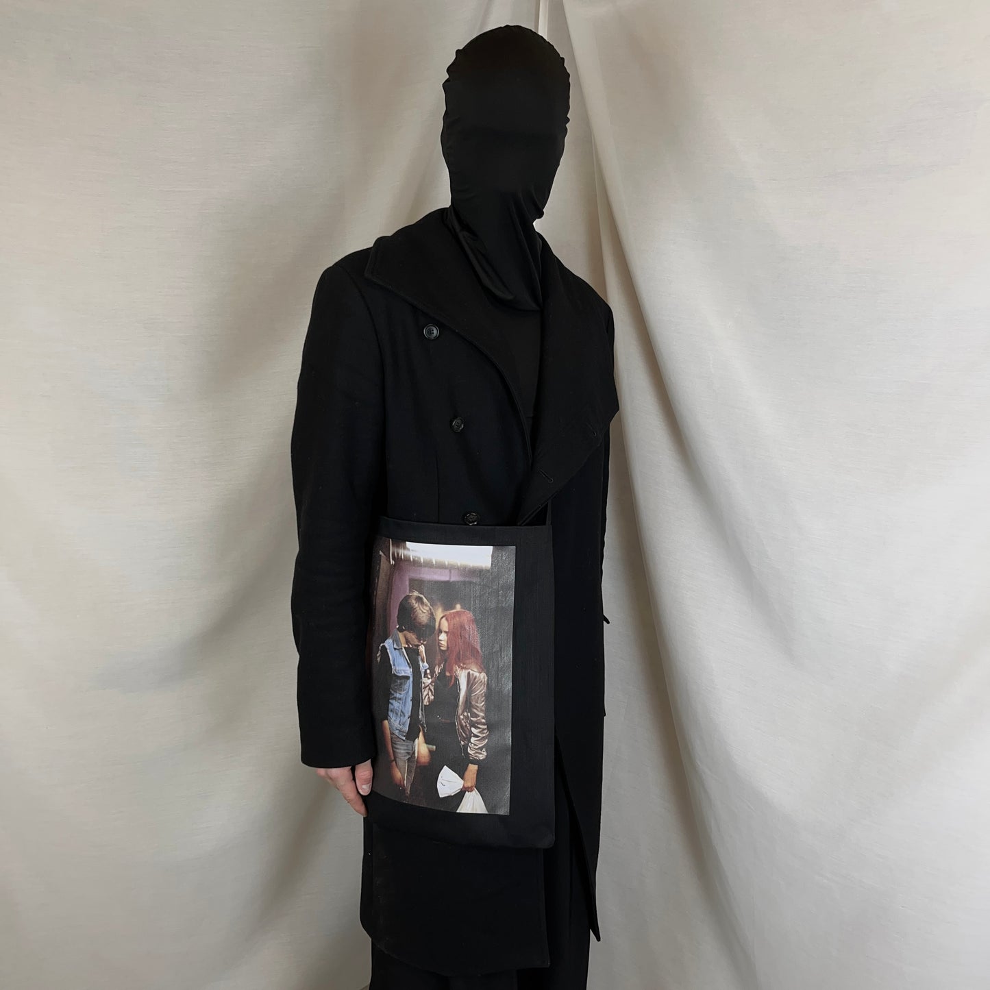 Raf Simons Christiane F Couples Denim Tote Bag - AW18