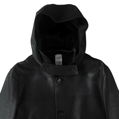 Jil Sander Multi Strap Leather Parka - AW14