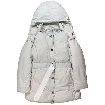 Jil Sander Belted Zip Hood Down Parka - AW10