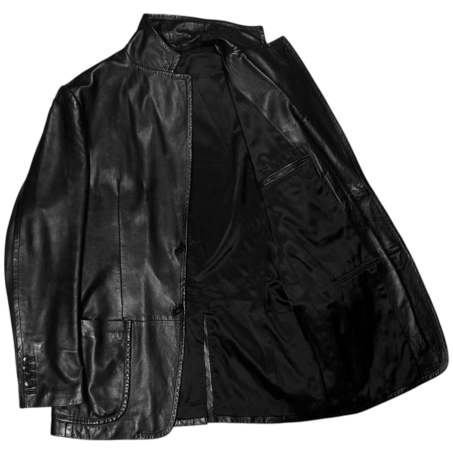Gucci by Tom Ford Leather Blazer - AW03