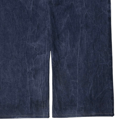 Balmain by Olivier Rousteing Wide Dual Waist Zip Jeans - AW18