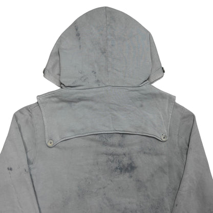 RAF by Raf Simons Washed Button Layer Hoodie