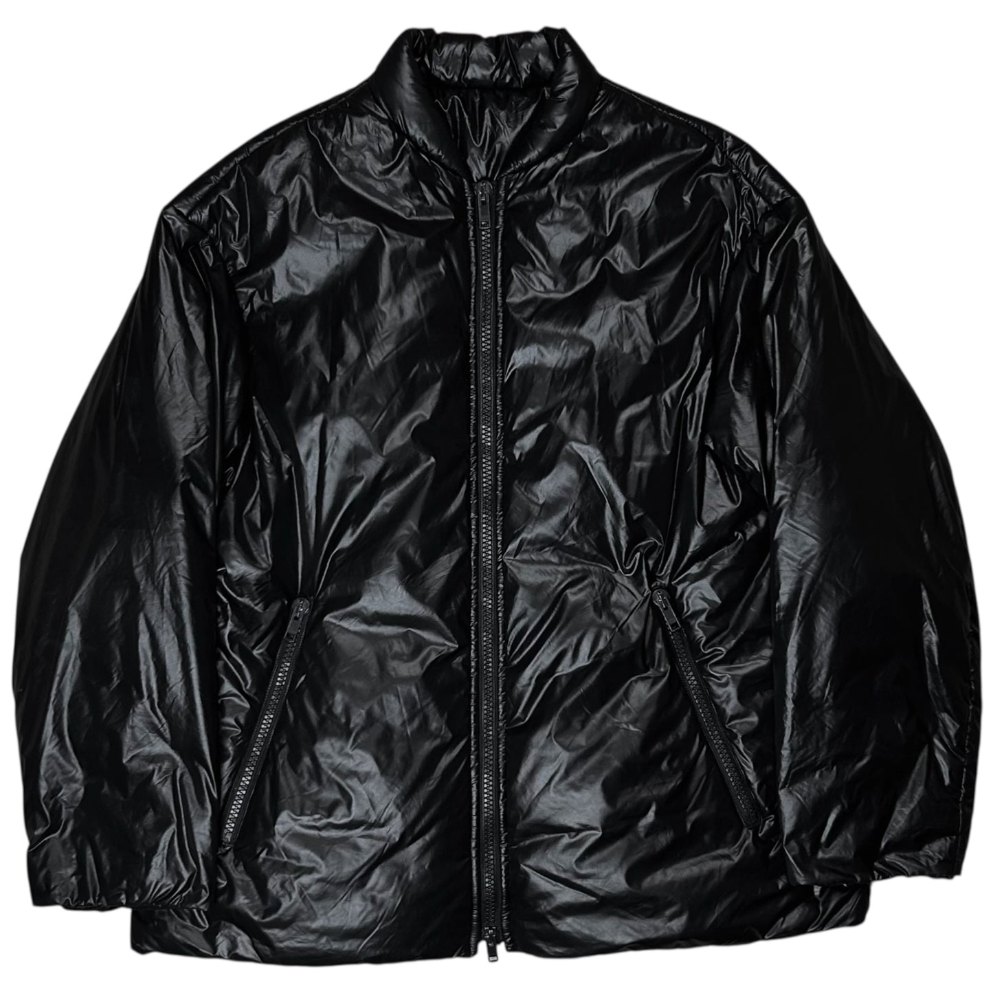 Dries Van Noten Padded Glossy Bomber Jacket - AW21