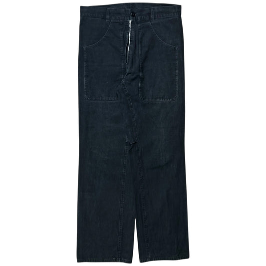 Maison Margiela Exposed Zip Work Pants - SS17