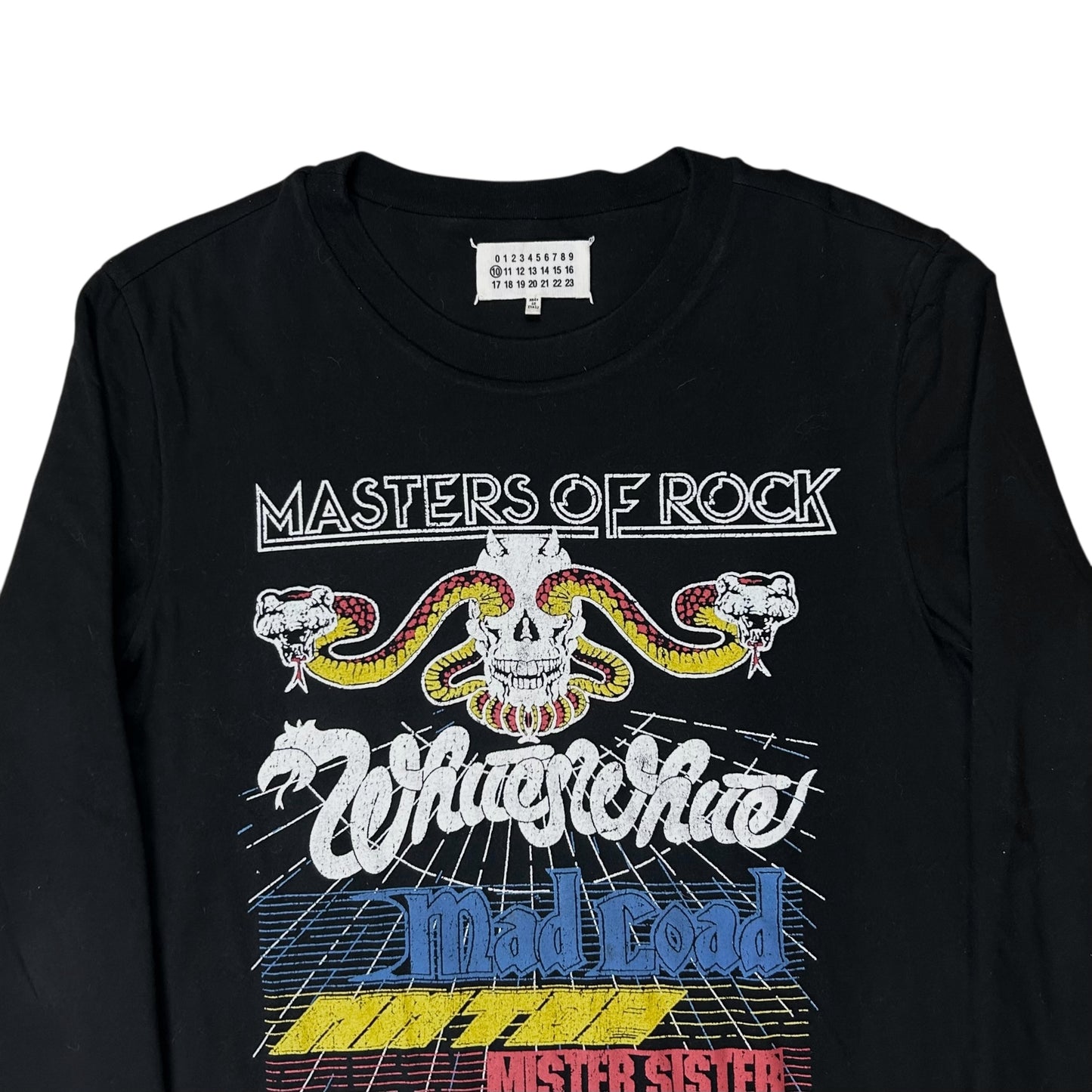 Maison Martin Margiela Double Layered Master of Rock Longsleeve - AW12